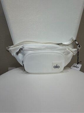 ALO Yoga | Bags | Alo Yoga White Tote Bag With Drawstring Closure